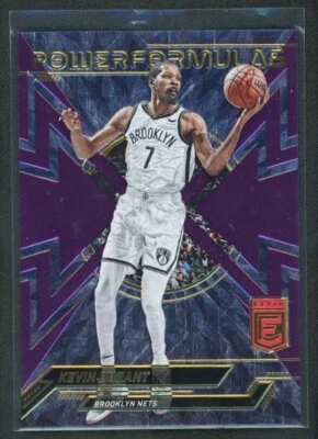 2022-23 KEVIN DURANT 09/49 PANINI DONRUSS ELITE POWER FORMULAS - Image 1 of 2