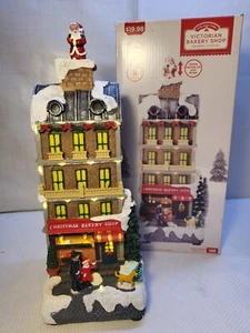 ANIMIERTE HOILDAY TIME ""VIKTORIANISCHE BÄCKEREI"" BELEUCHTETES BULIDING - Bild 1 von 20