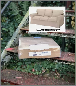 IKEA EKTORP Bezug 3-er Sofa Hallarp beige 704.723.84 Ersatzbezug Husse NEU OVP - Bild 1 von 3