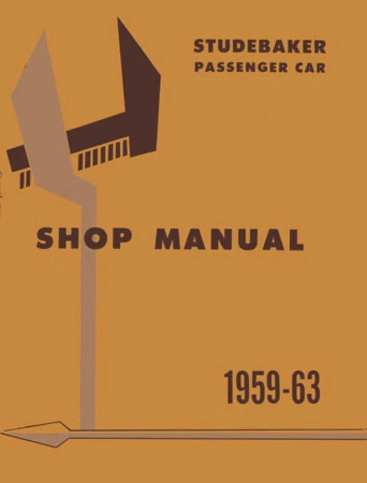 Tren de transmisión manual de reparación de servicio Studebaker Lark Hawk Shop 1959-1963 Foto 1 de 1