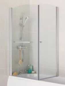 Aqualux 700mm Over Bath Side Shower Screen - Picture 1 of 2
