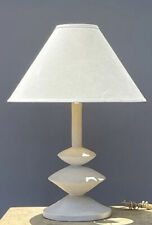 ALBERTO GIACOMETTI STYLE FRENCH ANTIQUE MODERN PLASTER TABLE LAMP VINTAGE 1970s