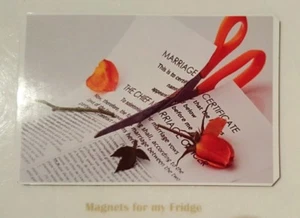 FUNNY / HUMOROUS DIVORCE FRIDGE MAGNET - M78 F - Picture 1 of 1