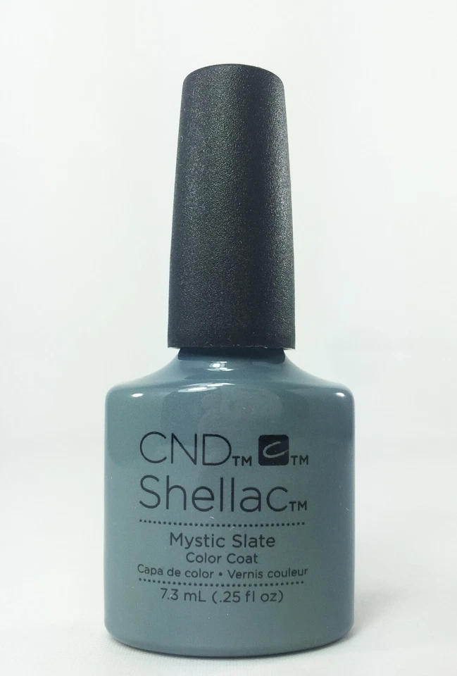 CND Shellac Soak Off Gel Politur Farbmantel - Mystic Slate 0,25 Oz. - Bild 1 von 1