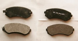 Juego de pastillas de freno de disco - pastillas de freno de disco termo silenciosas delanteras se adapta a 89-94 Nissan 240SX - Imagen 1 de 3