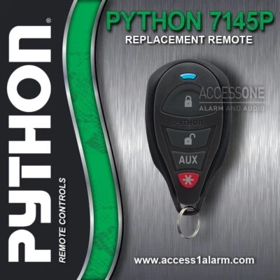 Python 7145P Replacement Remote Control EZSDEI7141 Replaces 7141P 7142P 474P - Image 1 of 3