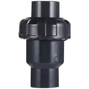 UPVC Check Valve Back-pressure Flap Non-return One-way for Water Conducting - Picture 1 of 12