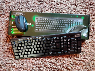 Pearl Edition by GeneralKeys Funk-Tastatur mit optischer Funk-Maus USB - Bild 1 von 3