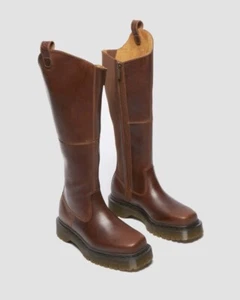 DR. MARTENS Amaayah Hi 4-13Size brown 32142243 Expeditedship! - Picture 1 of 9
