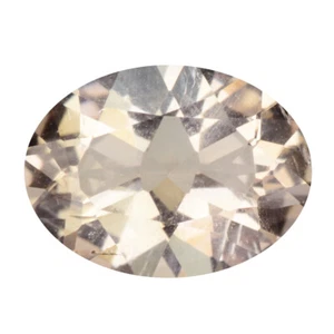 1.49Ct First-class Oval cut 9 x 7 mm Top Fire Peach Pink Morganite - Bild 1 von 5