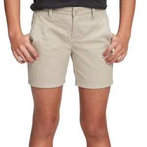 Gap Kids Uniform Midi Shorts in Khaki, Size 16 - Picture 1 of 2
