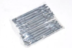 NEW 12 Piece Set of High Speed Steel Double Ended Size: 1/8'' Drill Bits  - Picture 1 of 1