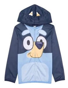 Disney Bluey Hoodie Sweatshirt Zip Jacket Or Costume Bingo Girl Boys Size 4 - Picture 1 of 2