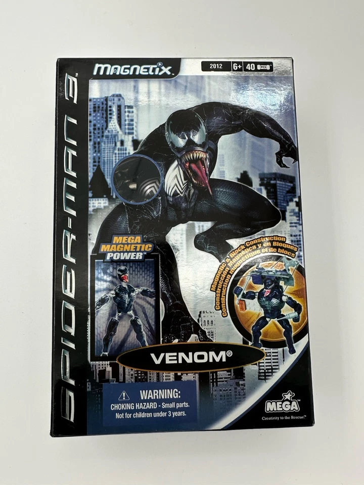 Mega Magnetic Power Mega Marvel Magnetics Figure Venom Spider-Man 3  - Image 1 of 4