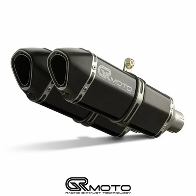 Échappement Pour Yamaha FJR 1300 2001-2005 GRmoto Carbone - Photo 1/3