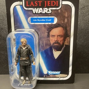 Star Wars The Last Jedi VC146 Luke Skywalker Crait Carded figure Protective Case - Picture 1 of 18