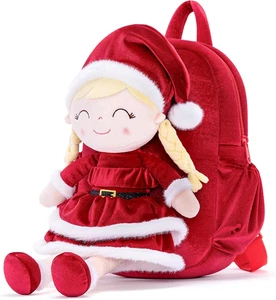 Plush Backpacks Toddler Backpack Removable Doll and Backpack Christmas Gifts Bab - Picture 1 of 12