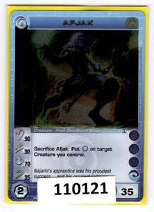 (110121) AFJAK 90/30/70/35/35 (2 Max Stats) Rare Foil ALLIANCE Chaotic Card - Bild 1 von 4