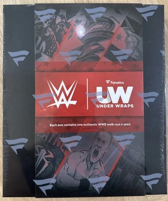 NUEVO SELLADO 2024 Fanatics Under Wraps WWE Firmado Walk Out Camiseta Caja Foto 1 de 3