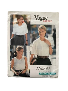 Vogue 2454 Womens Size 10-14 UK Petite Shirt Blouse Top FF - Picture 1 of 3