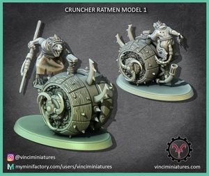 cruncher homme rats - Imagen 1 de 1