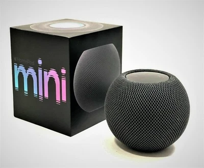 Genuine Apple Homepod Mini Smart Speaker With SIRI Voice Assistant  - Space Grey - Image 1 of 4