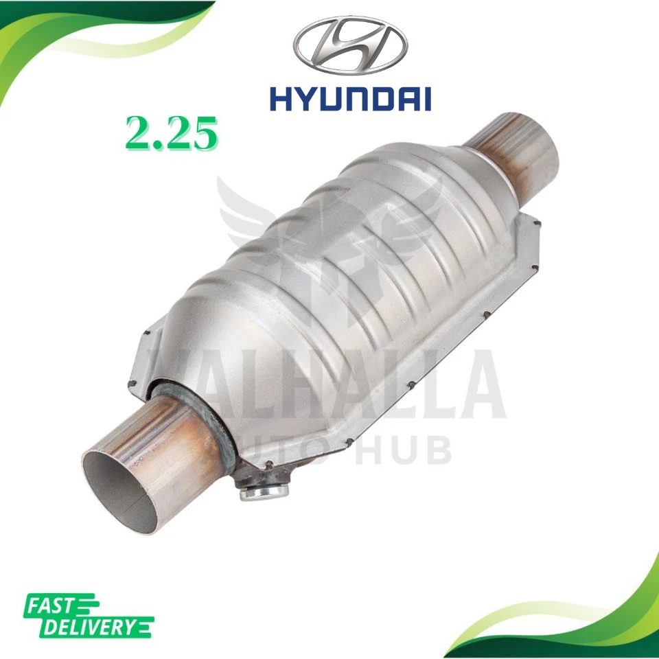 Convertidor catalítico de escape de acero de 2,25" para todos los autos Hyundai Foto 1 de 4