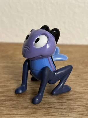 Juguete de plástico McDonald’s Lucky Purple & Blue Cricket Disney Mulan Personaje Foto 1 de 4