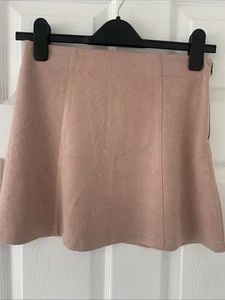 Ladies Pink A-Line Short Skirt From Brandy Melville Size Small - Picture 1 of 5
