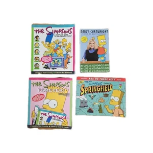The Simpsons Complete Guide to Our Favorite Family,Beyond Forever Lot of 4 books - Picture 1 of 3