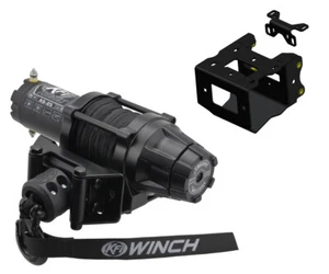 KFI POLARIS SPORTSMAN 570 2014-2024 MOUNT ASSAULT 2500 LB WINCH SYNTHETIC CABLE - Picture 1 of 1