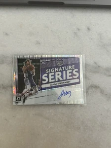 2020 Donruss Optic Pulsar Holo Signature Series Auto #/17 Jahmi’us Ramsey SSP - Picture 1 of 2