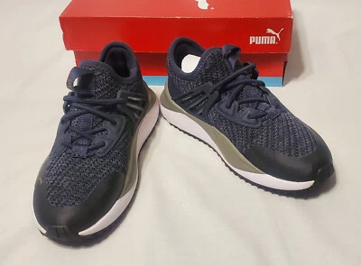 PUMA Pacer Future Doble Punto Bajo Gris - Niños Talla 12 C Foto 1 de 4