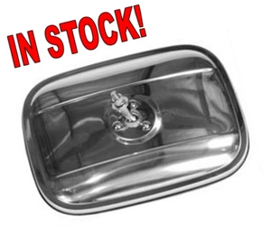 1947-1972 Chevy GMC Pickup Stainless Rectangular Exterior Side Mirror C10 3100 - Picture 1 of 7