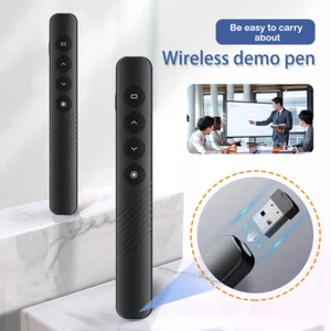 Power point Presentation Remote Wireless USB PPT Presenter Laser Pointer Clicker - Picture 1 of 24