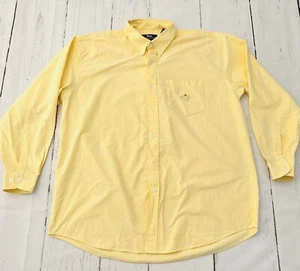Blue Generation Men’s Yellow Button Down Long Sleeve Shirt Size XL - Picture 1 of 7