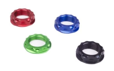 Yamaha YZ 250 F 2002-2020 Kite Triple Clamp Nuts 12.007.0.BL Foto 1 de 4