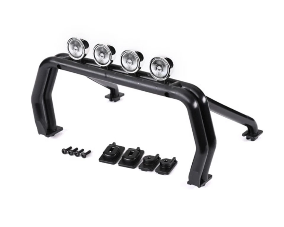 Traxxas Überrollbügel schwarz für Chevrolet K10 TRX9262R Chevrolet K10 High  ... - Bild 1 von 1