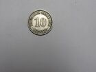 Old Germany Coin - 1911 F 10 Pfennig - Circulated, Spots