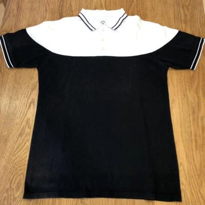 VISVIM Polo Shirt men Cotton White Black Size M Made in Japan  from JP Foto 1 de 4