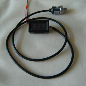 Small panel mounting Pressure gauge Accu pneumatic shock digital pressure gauge