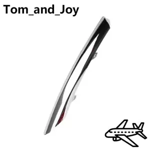 For JAGUAR XJ 10 11 12 13 14 15 Right Side Front Bumper Chrome Molding Trim - Imagen 1 de 9