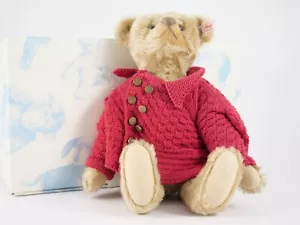 Steiff 662959 Teddyb 30 cm blond stratford TBW Teddy Bear Stratford TBW - Foto 1 di 17
