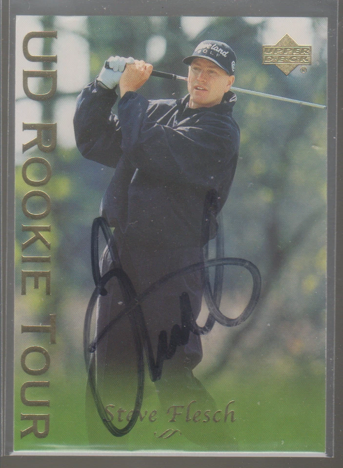 Autographed 2003 Upper Deck Steve Flesch UD ROOKIE TOUR - Image 1 of 1
