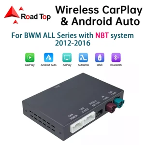 New For BMW ALL Series F20 F30 F48 NBT Wireless CarPlay Android Auto Decoder Box - Picture 1 of 10