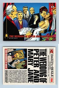 Wedding Of Peter & Mary Jane #142 The Amazing Spider-Man 1994 Fleer Trading Card - Picture 1 of 1