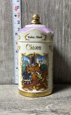 Vintage Disney Lenox ROBIN HOOD Chives Fine Porcelain Spice Jar 1995 (MM)