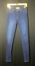 Flying Monkey Womens Size 26 Blue Denim Stretchy Skinny Jeans EUC