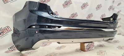 Original VOLVO XC90 MK2 Stoßstange Stoßfänger hinten Rear Bumper blau - Bild 1 von 4