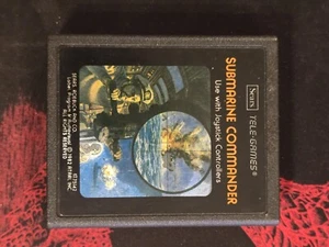 Submarine Commander Atari 2600 Sears Tele-giochi ottime condizioni cartuccia inserzione #2 - Foto 1 di 2